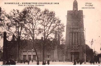 Marseille (Exposition Coloniale de 1922) - Palais de l'Afrique Occidentale