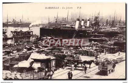 CPA Marseille La Joliette Bateaux