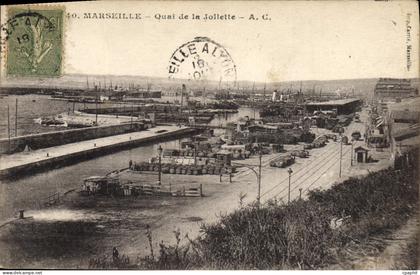 CPA Marseille Quai de la Joliette