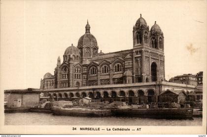 Marseille CPA La cathedrale