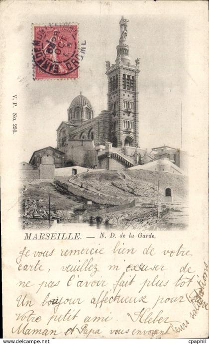 CPA Marseille N D de la Garde