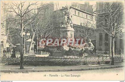 CPA Marseille - La Place Estrangin