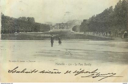 CPA Marseille le Parc Borely (carte 1900)