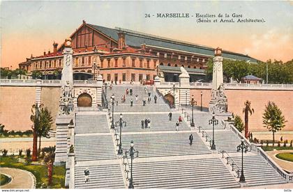 13 -  MARSEILLE -  ESCALIER DE LA GARE