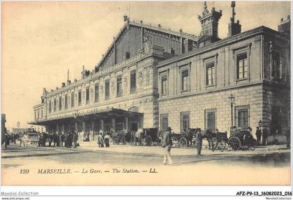 AFZP9-13-0691 - MARSEILLE - la gare