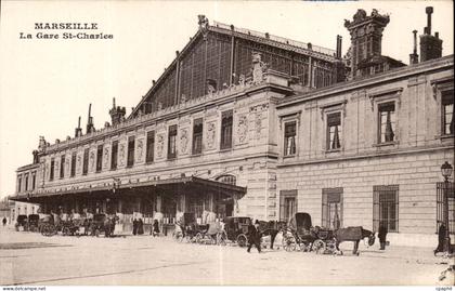 Marseille - La Gare St Charles - CPA