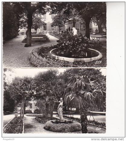Ensemble 2 cartes postales Château Saint Barnabé Hôtel restaurant Rue Montaigne