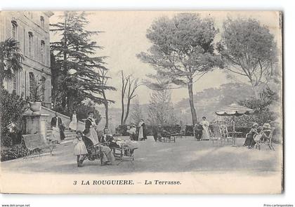 CPA 13 Marseille St Marcel La Rouguiere la terrasse