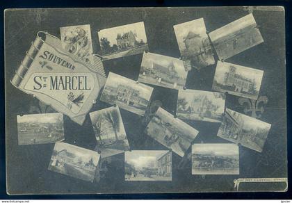 cpa du 13 Marseille Souvenir de St Marcel    JU25-68bis