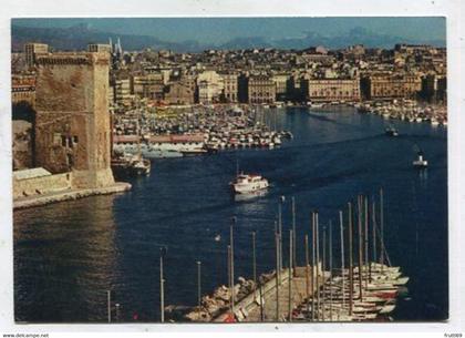 AK 117518 FRANCE - Marseille - Fort Saint-Jean et Vieux Port