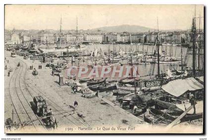 CPA Marseille le Quai du Vieux Port