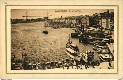 CPA Marseille Le Vieux Port