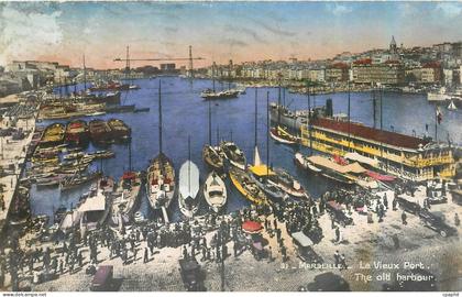 CPA Marseille Le Vieux Port Bateaux