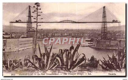 Marseille CPA Le pont transbordeur