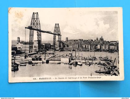 Marseille Vieux Port-Le bassin a carénage & Pont transbordeur Carte Postale[13]Bouches-du-Rhône, Saint Victor, Le Panier