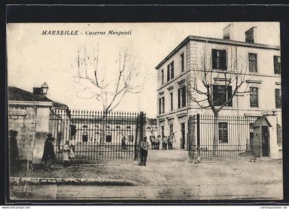 CPA Marseille, Caserne Menpenti