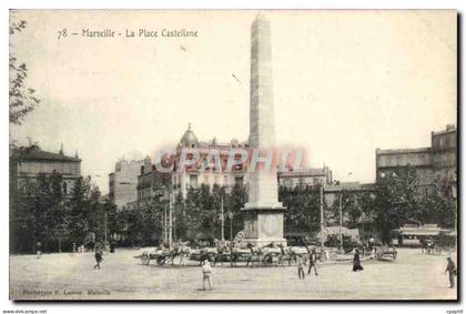 CPA Marseille la Place Castellane