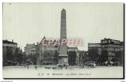 Marseille - La Place Castellane - CPA