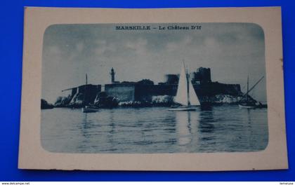Le CHATEAU D'IF -- MARSEILLE CPA-  Carte Postale [13] Bouches-du-Rhône-neuve non écrite