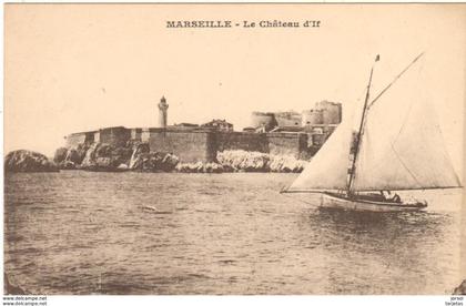 POSTAL   MARSEILLE  -FRANCIA  - LE CHÂTEAU D'IF