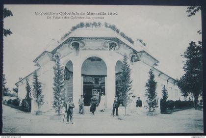 13 Marseille - Exposition Coloniale de Marseille 1922: Le Palais des Colonies Autonomies