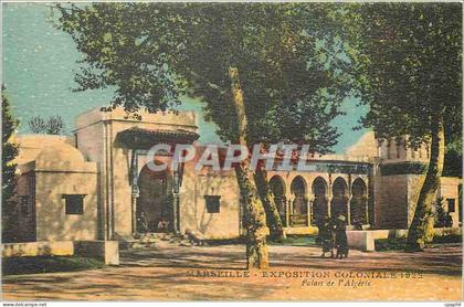 CPA Marseille Exposition Coloniale 1922 Palais de l'Algerie