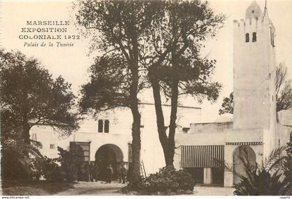 CPA Marseille Exposition Coloniale 1922 Palais de la Tunisie