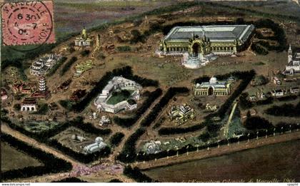 Marseille - Exposition Coloniale 1906 - CPA