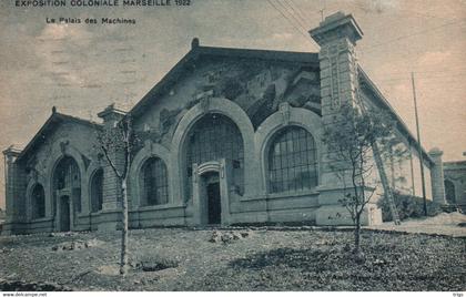 Marseille (Exposition Coloniale de 1922) - le Palais des Machines