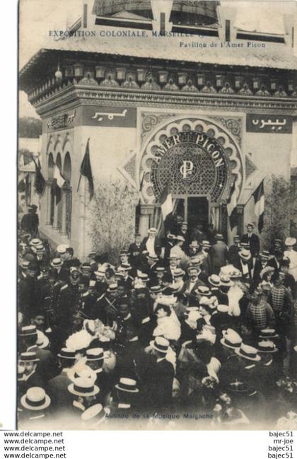 Marseille - Expositions Coloniales - Pavillon de l'Amer Picon