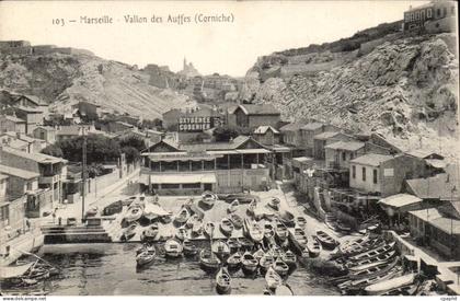 Marseille CPA Vallon des Auffes (corniche)