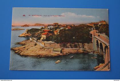 PONT DE LA FAUSSE MONNAIE VALLON DES AUFES  MARSEILLE  CPA- Carte Postale [13] Bouches-du-Rhône