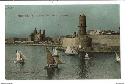 CPA-Carte Postale-France-Marseille Avant Port de la Joliette-1935-VM13737