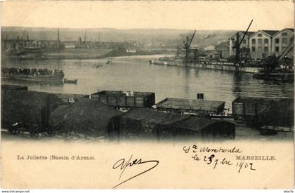 CPA MARSEILLE - La Joliette (Bassin d'Arene) (988599)