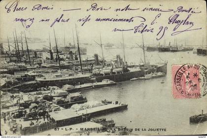 CPA Marseille Le Bassin de la Joliette