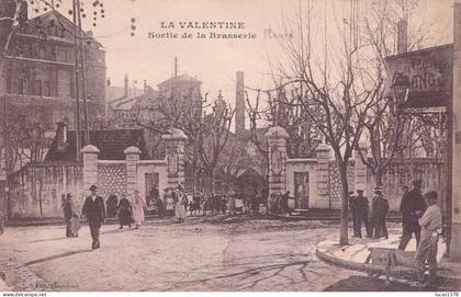 13 / MARSEILLE / LA VALENTINE / SORTIE DE LA BRASSERIE / RARE
