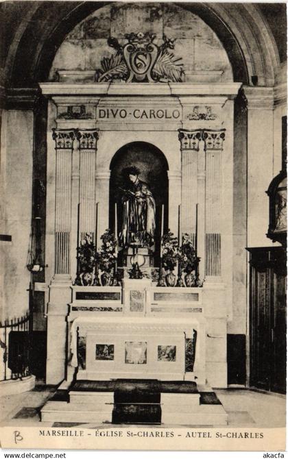 CPA MARSEILLE église St-Charles Autel St-Charles (403218)
