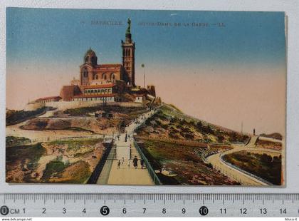 I122180 Cartolina Francia - Marseille - Notre-Dame de la Garde