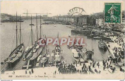 CPA MARSEILLE - Le Vieux Port Bateaux