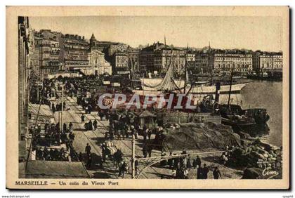 Marseille - Un Coin du Vieux Port - CPA