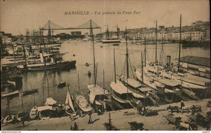 Marseille - Vue Generale du Vieux Port - CPA