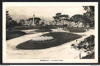 CPA Marseille, Le Jardin Puget