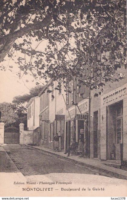 13 / MARSEILLE / MONTOLIVET / BOULEVARD DE LA GAIETE / COMMERCES