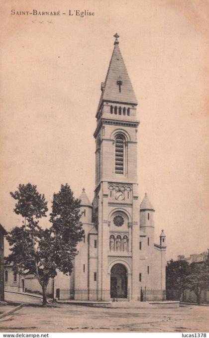 13 / MARSEILLE / SAINT BARNABE / L EGLISE