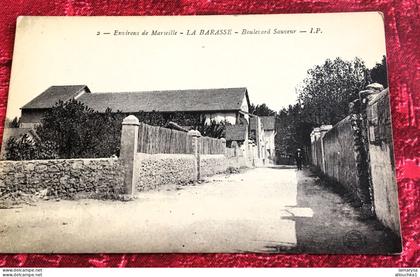 La Barasse Boulevard Sauveur [13] Bouches-du-Rhône banlieue de Marseille Saint Marcel, Saintt MenetCarte Postale CPA