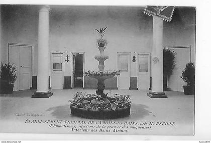 13 / MARSEILLE / CAMOINS LES BAINS / INTERIEUR DES BAINS