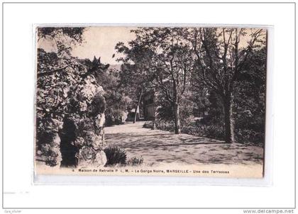 13 MARSEILLE St Loup, Maison de Retraite PLM, Gorge Noire, Terrasse, ed ? 4, 192?