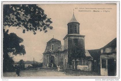 MARTINIQUE // LE MARIN    l'église   647  Coll benoit Jeannette