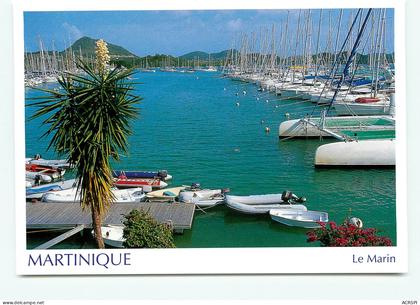 Martinique, Le Marin, le port 1 (scan recto-verso) KEVREN0142