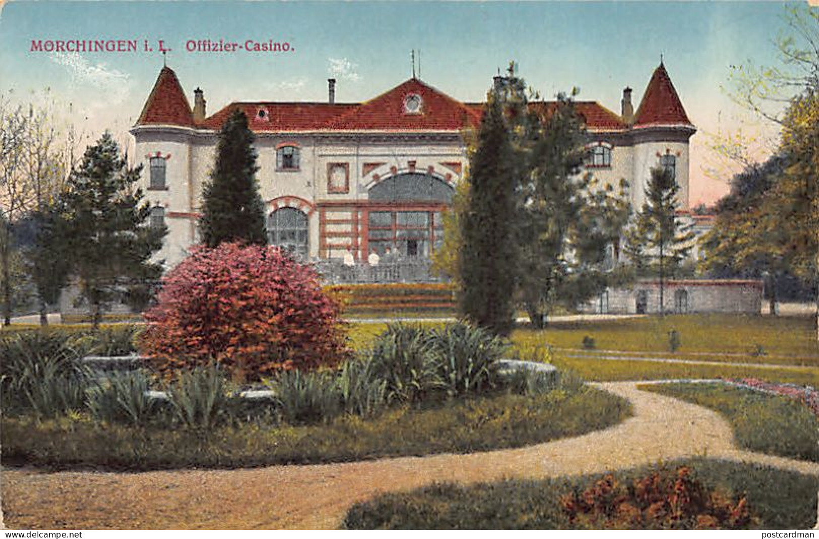 France - MORHANGE (57) Offizier-Casino - Casino des officiers